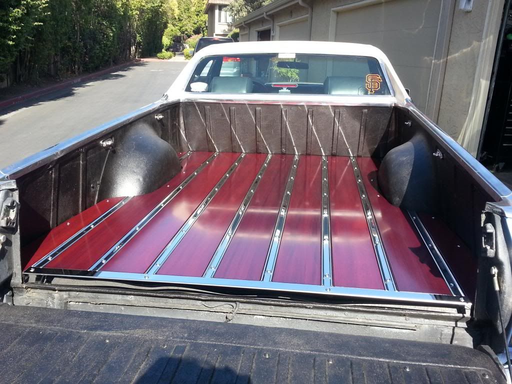 wooden bedliner kit El Camino Central Forum