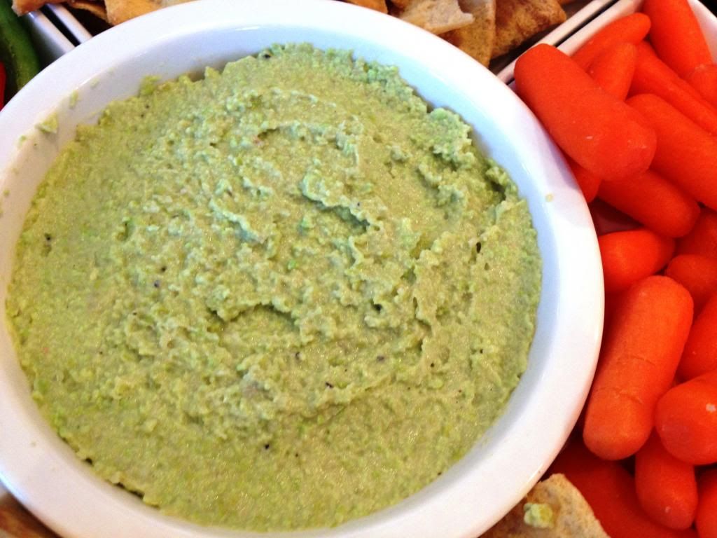 White Bean and Edamame Hummus