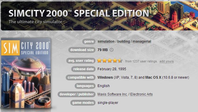 SimCity 2000 SE