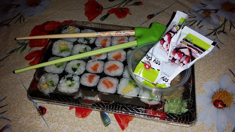 Sushi so sebou