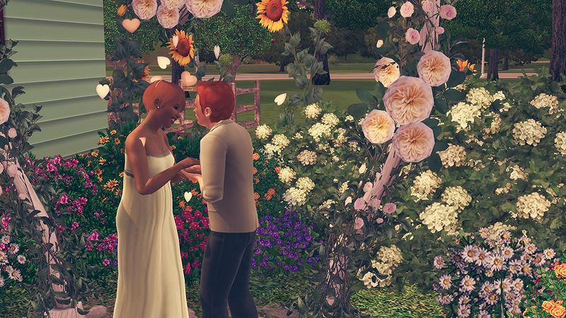 Svadba v The Sims 3