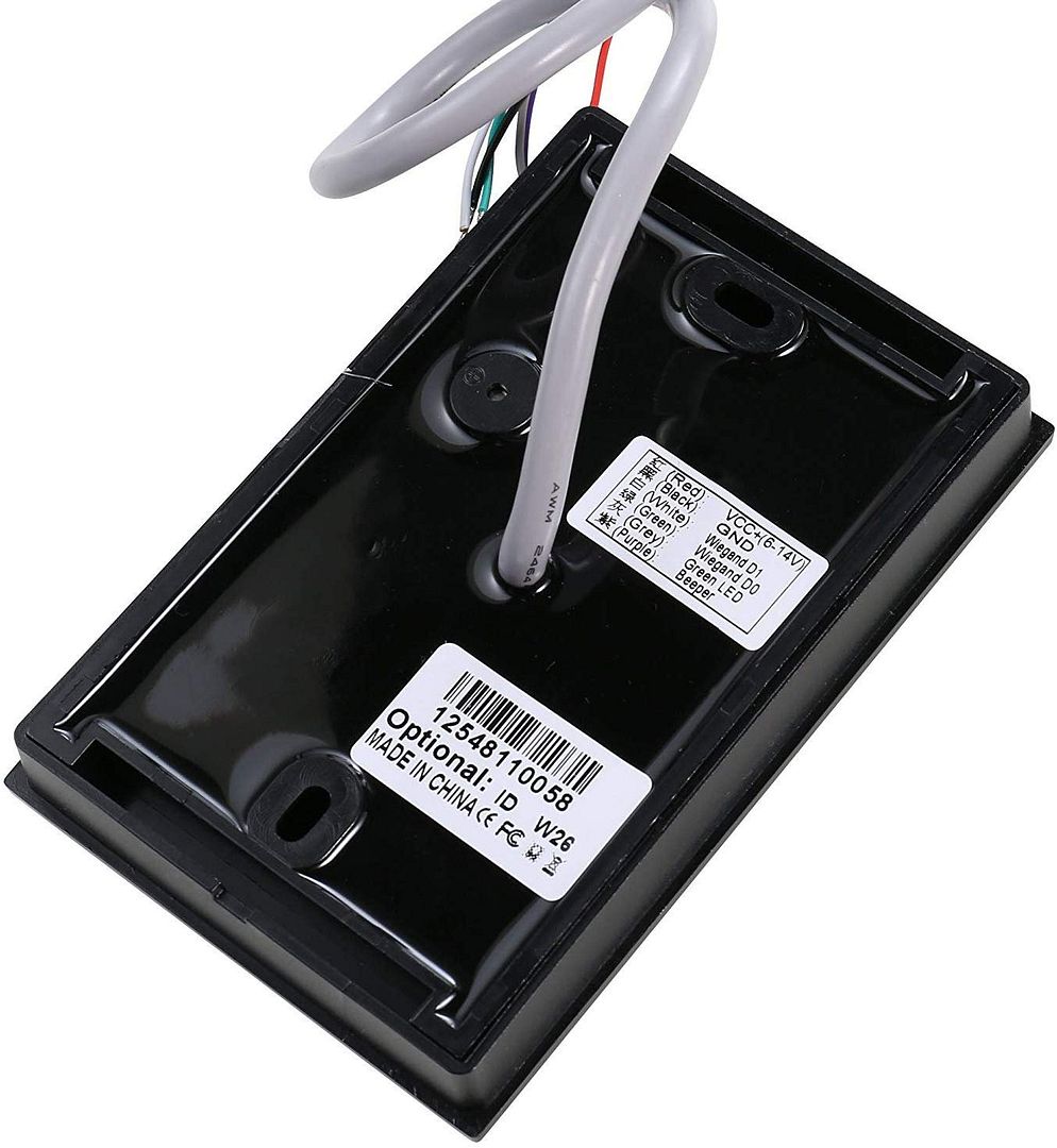 Contactless RFID EM ID Card Reader 125KHz Wiegand WG 26 bit for Access