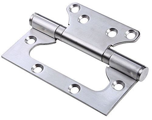 Stainless Steel Hinge Eccentric Shaft Non-Mortise for Bifold Door with ...
